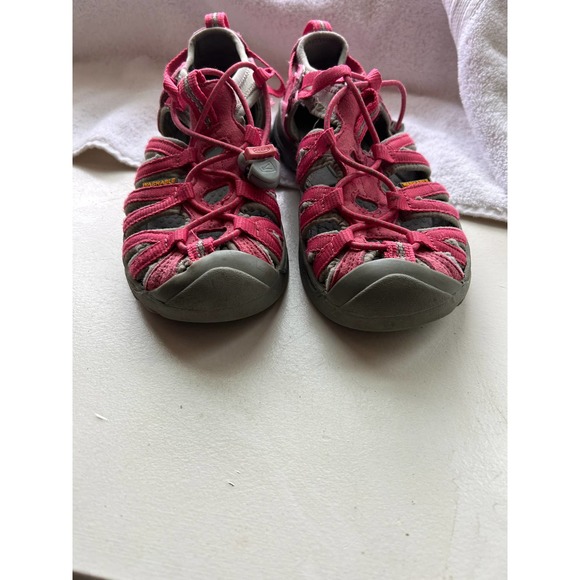 Kid’s Keen Whisper Waterproof Sandals Size 1 Honeysuckle Pink - Picture 5 of 9